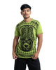 Sure Design Men's Hamsa Eye T-Shirt in Lime