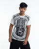 Sure Design Men's Hamsa Eye T-Shirt in White