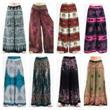 Wholesale Assorted set of 5 Straight Cut Palazzo Style Harem Pants with Elastic Back Waistband - $55.00