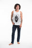 Sure Design Men's Hand of Om Tank Top White