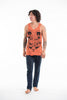 Sure Design Men's Spiritual Shroom Cat Tank Top Orange