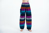 Boho Blue Striped Unisex Harem Pants