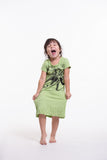 Wholesale Sure Design Kids Octopus Dress Lime - $8.50