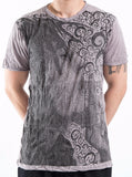 Wholesale Sure Design Men's Smoking Rasta T-Shirt Gray - $7.00