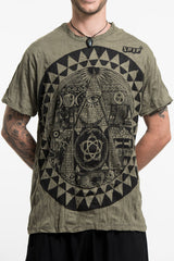 Sure Design Men's Pyramid Eye T-Shirt in Green